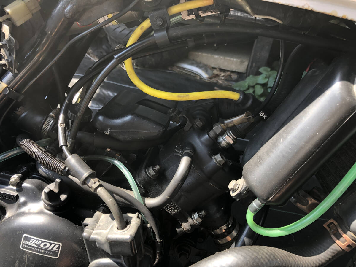 【希少】YAMAHA RZ50 RA01J 68.8ccボアアップ公認(rèn) 2スト カスタム多數(shù) 即乗り可