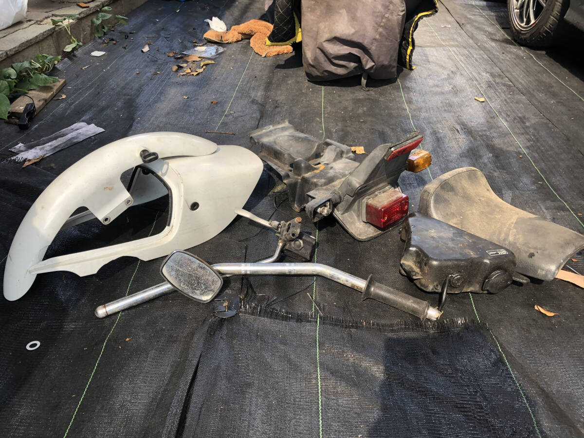 【希少】YAMAHA RZ50 RA01J 68.8ccボアアップ公認(rèn) 2スト カスタム多數(shù) 即乗り可