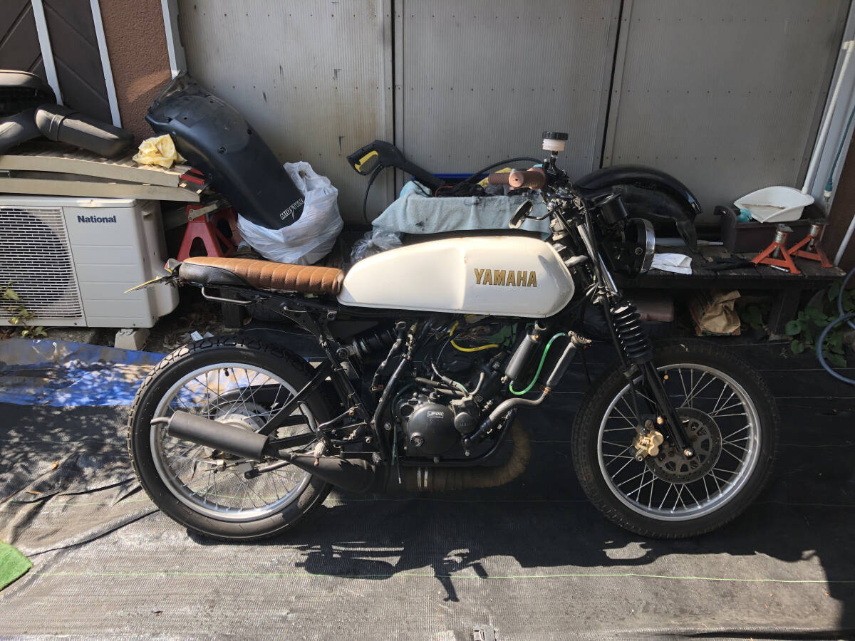 【希少】YAMAHA RZ50 RA01J 68.8ccボアアップ公認(rèn) 2スト カスタム多數(shù) 即乗り可