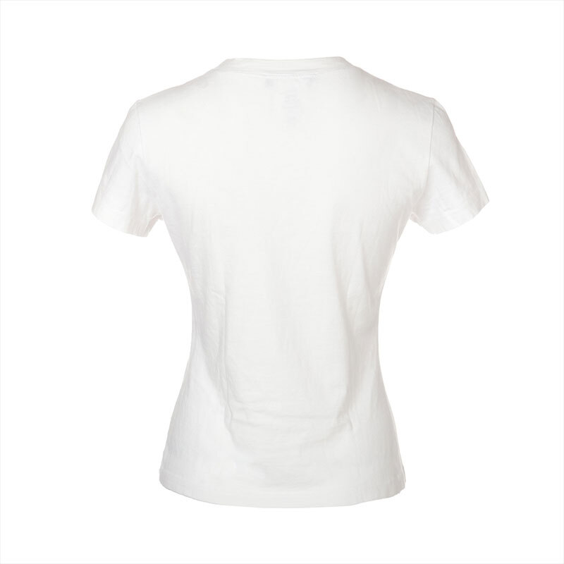 クリスチャンディオール Christian Dior 半袖Ｔシャツ ジャドール プリント コットン Size:38 ホワイト