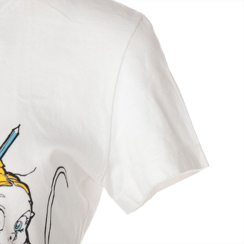 クリスチャンディオール Christian Dior 半袖Ｔシャツ ジャドール プリント コットン Size:38 ホワイト