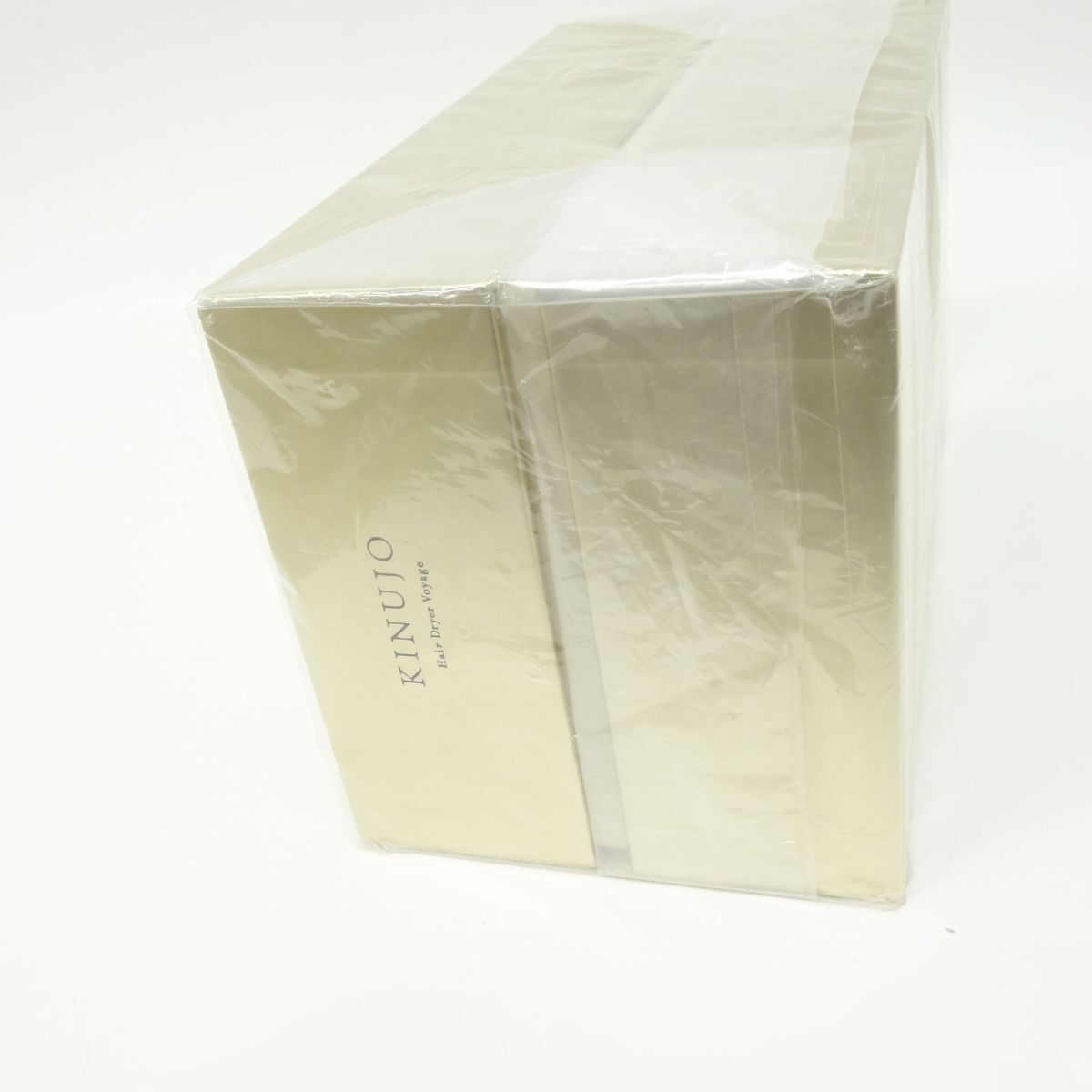 110 【未開封】KINUJO キヌージョ Hair Dryer Voyage ヘアドライヤー HW001 ゴールド 50/60Hz