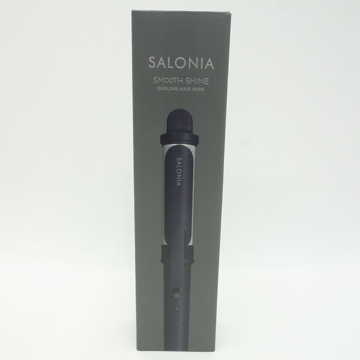 110 【未使用】SALONIA サロニア スムースシャイン カールヘアアイロン ブラック 32mm SAL23106BK