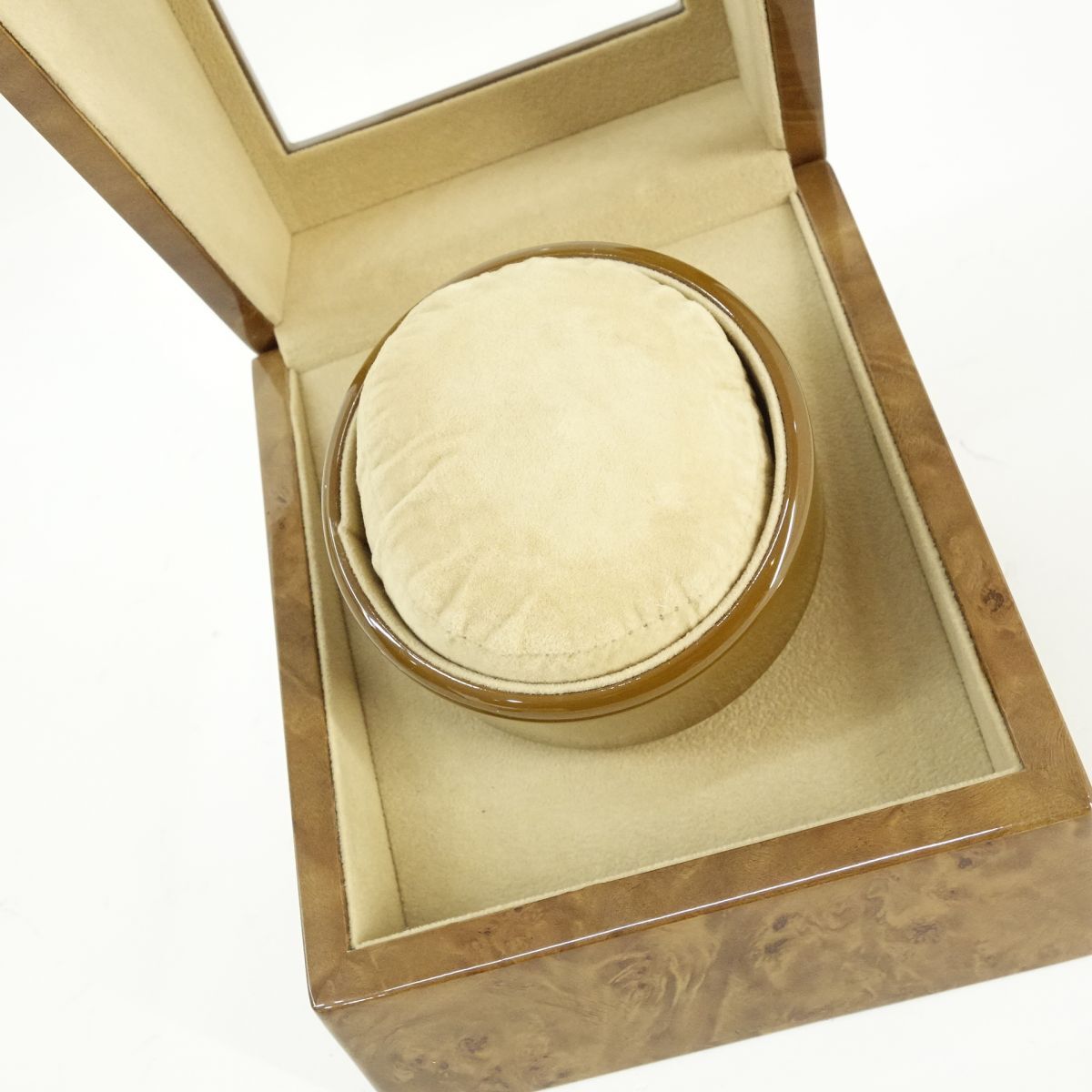 106 メーカー不明 ワインディングマシン ワインダー 1本巻き KA821-04 ライトブラウン ※中古_画像2