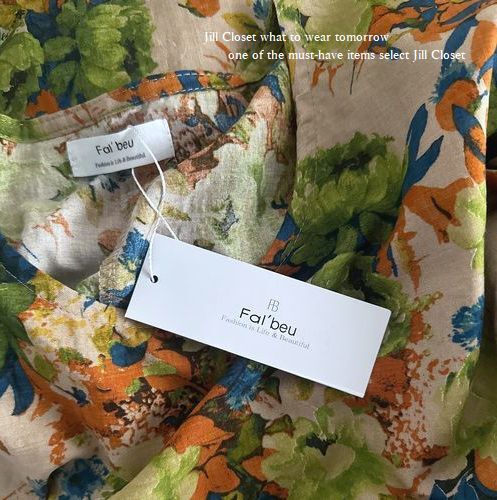 新品【送料185円】アンティーク フラワー*贅沢なギャザー＆ドレープ*ナチュラルCOTTON素材*プルオーバー*ワンピース7502.GMIX