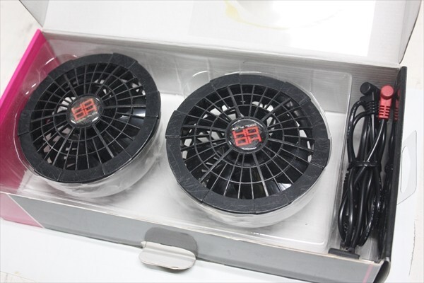 ■送料込み■ 村上被服 HOOH 快適ウェア用 クールファンケーブルセット V1302 ＋ バッテリーセット V1301 中古 動作品 現状品 a5783_画像3