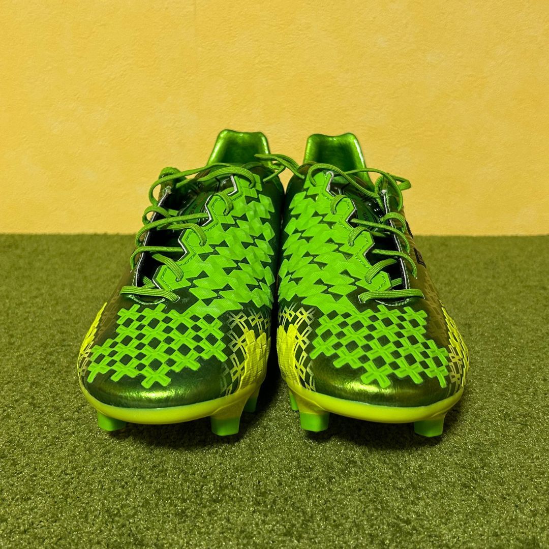 [ новый товар * не использовался ]ADIDAS Adidas футбол шиповки Predator Lee обезьяна Zone TRX FG светло-зеленый Q21663 снят с производства очень редкий (24.5cm)