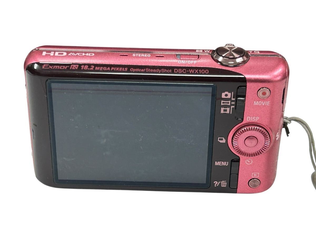 1円スタート 8100 SONY ソニー コンパクトデジタルカメラ Cyber-shot サイバーショット DSC-WX100 デジカメ カメラ 