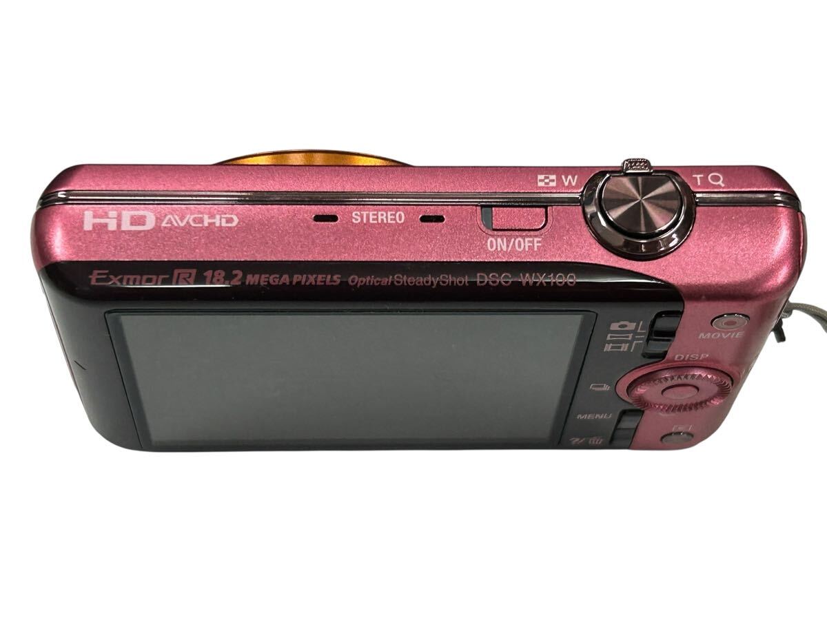 1円スタート 8100 SONY ソニー コンパクトデジタルカメラ Cyber-shot サイバーショット DSC-WX100 デジカメ カメラ 