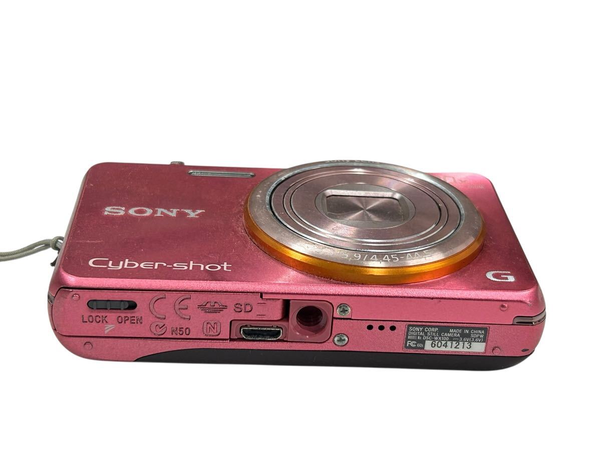 1円スタート 8100 SONY ソニー コンパクトデジタルカメラ Cyber-shot サイバーショット DSC-WX100 デジカメ カメラ 