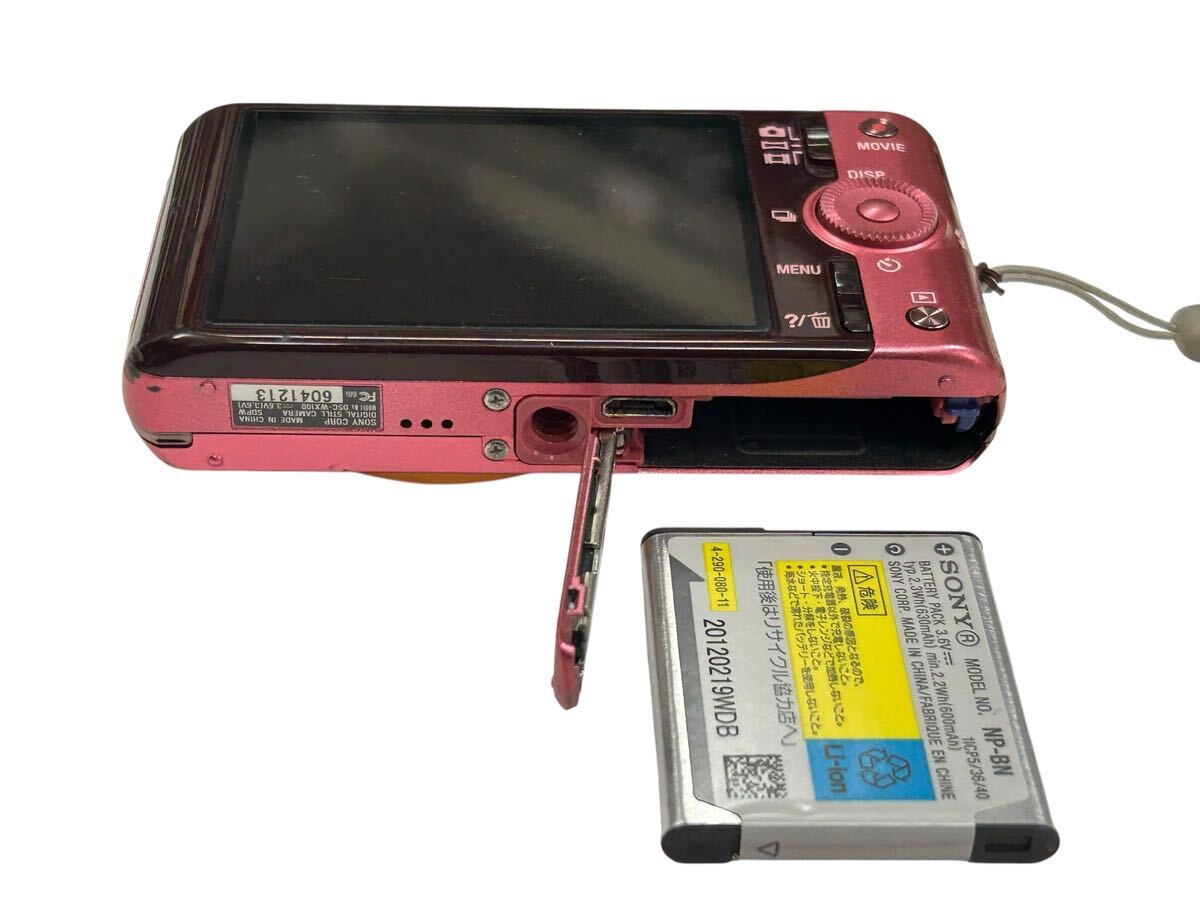 1円スタート 8100 SONY ソニー コンパクトデジタルカメラ Cyber-shot サイバーショット DSC-WX100 デジカメ カメラ 
