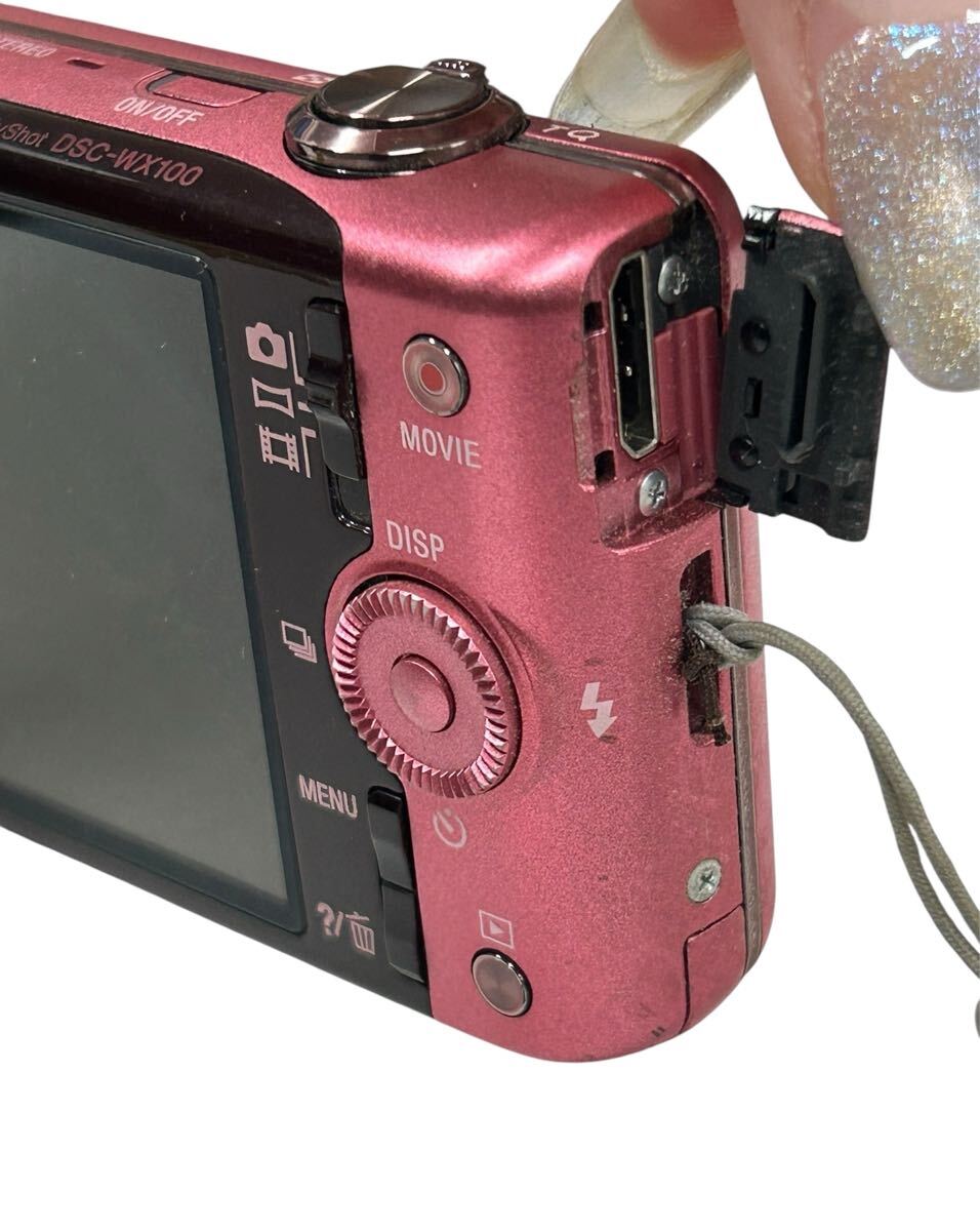 1円スタート 8100 SONY ソニー コンパクトデジタルカメラ Cyber-shot サイバーショット DSC-WX100 デジカメ カメラ 