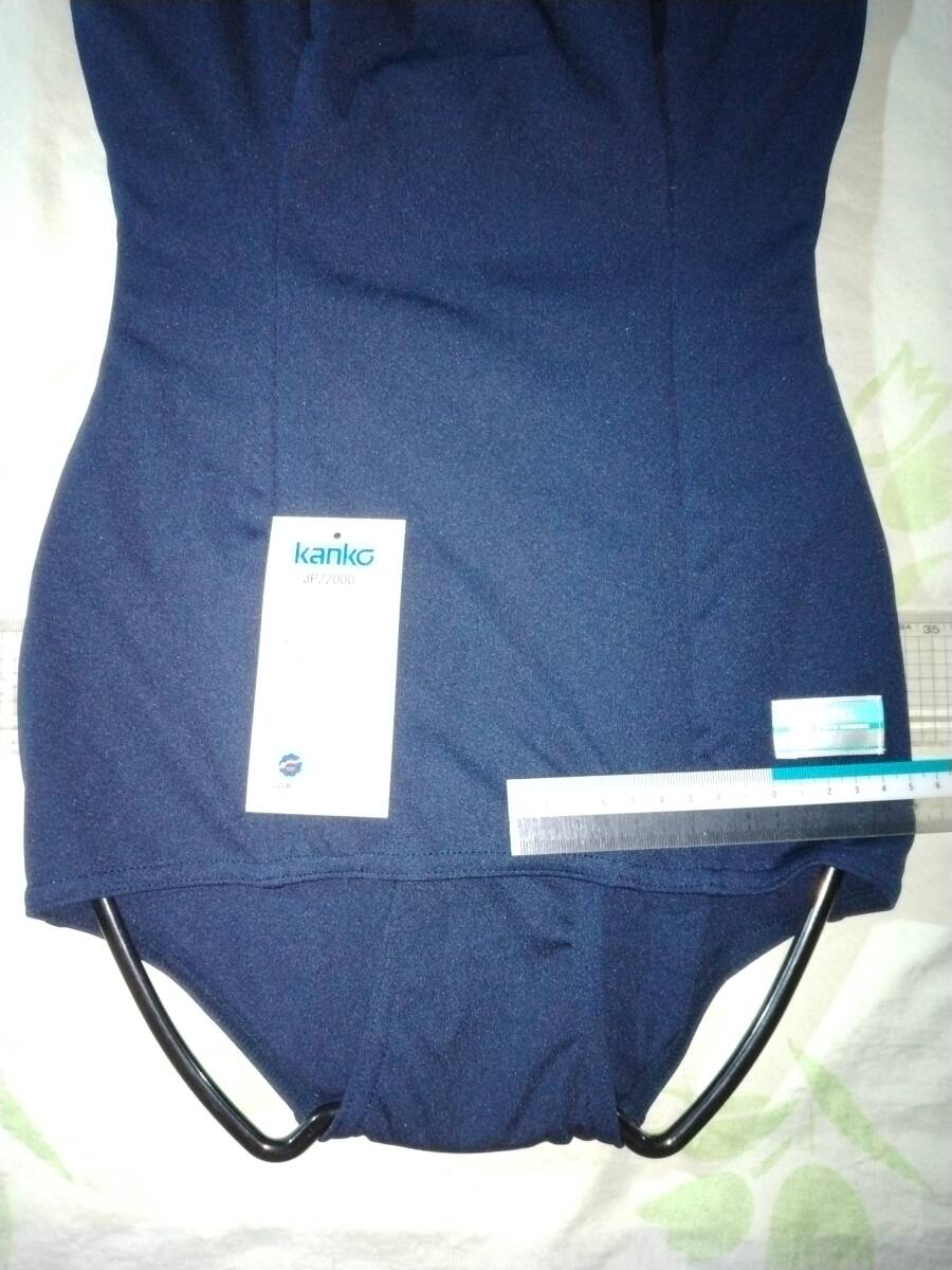女子 未使用品 旧型スクール水着 カンコー KANKO JP275 Mサイズ 濃紺色 ネイビー_画像2