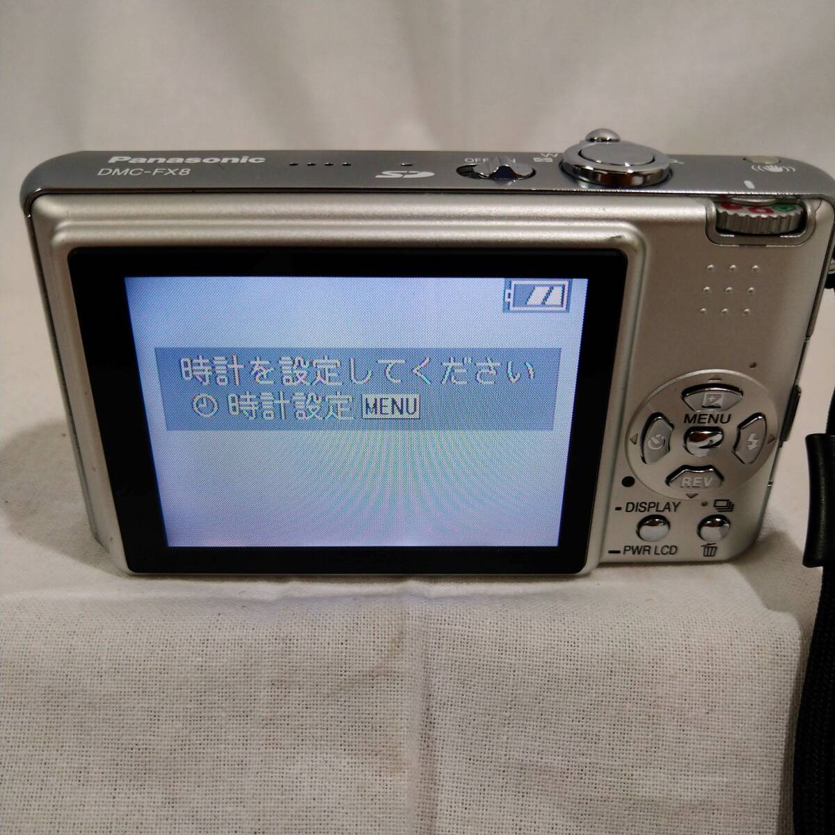【Panasonic】パナソニック LUMIX ルミックス DMC-FX8 コンパクトデジタルカメラ【デジカメ コンデジ 寫真 當(dāng)時(shí)物 希少 貴重 レア】75