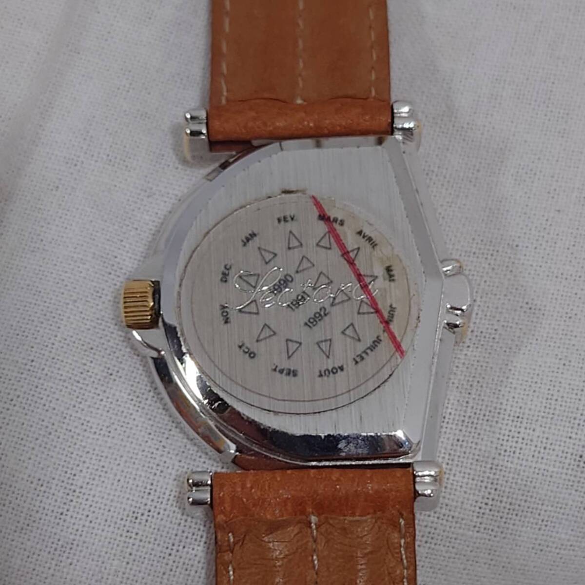 【希少】Jand'Eve ジャンイブ セクトラ レトログラード 腕時計【ブランド 時計 クォーツ お灑落 カッコいい QZ アンティーク 貴重 レア】48
