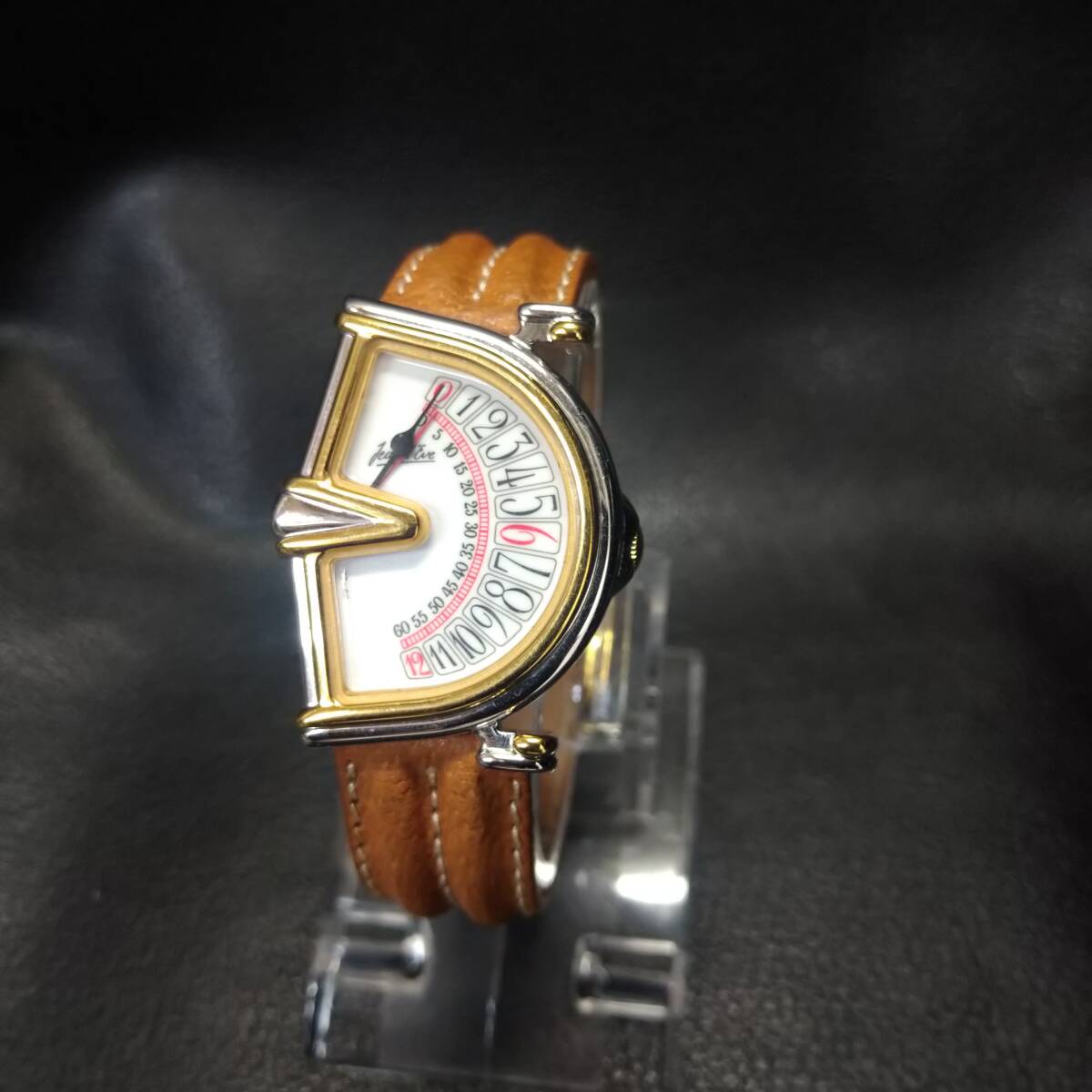 【希少】Jand'Eve ジャンイブ セクトラ レトログラード 腕時計【ブランド 時計 クォーツ お灑落 カッコいい QZ アンティーク 貴重 レア】48