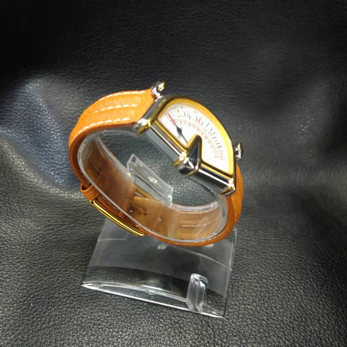 【希少】Jand'Eve ジャンイブ セクトラ レトログラード 腕時計【ブランド 時計 クォーツ お灑落 カッコいい QZ アンティーク 貴重 レア】48