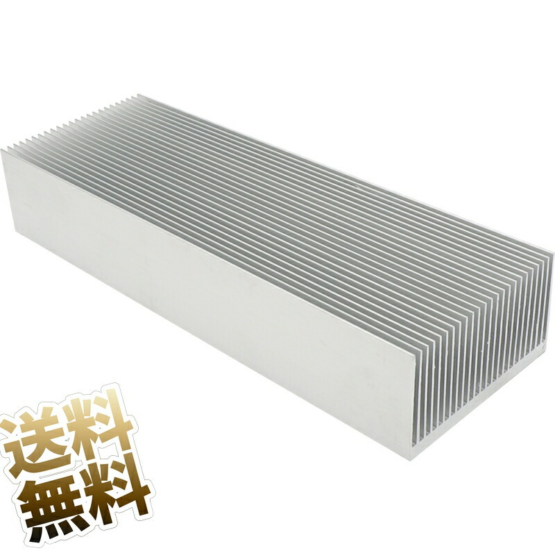 ヒートシンク アルミ 放熱板 約 69mm × 200mm × 37mm_画像1