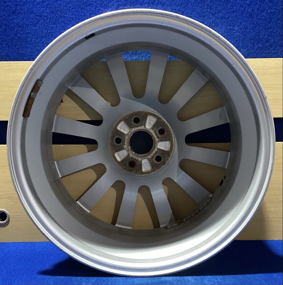 BBS スバル フォレスター*17インチ純正ホイール*17x7JJ/オフセット+48/PCD100-5H*単品1本*鍛造 軽量_画像2
