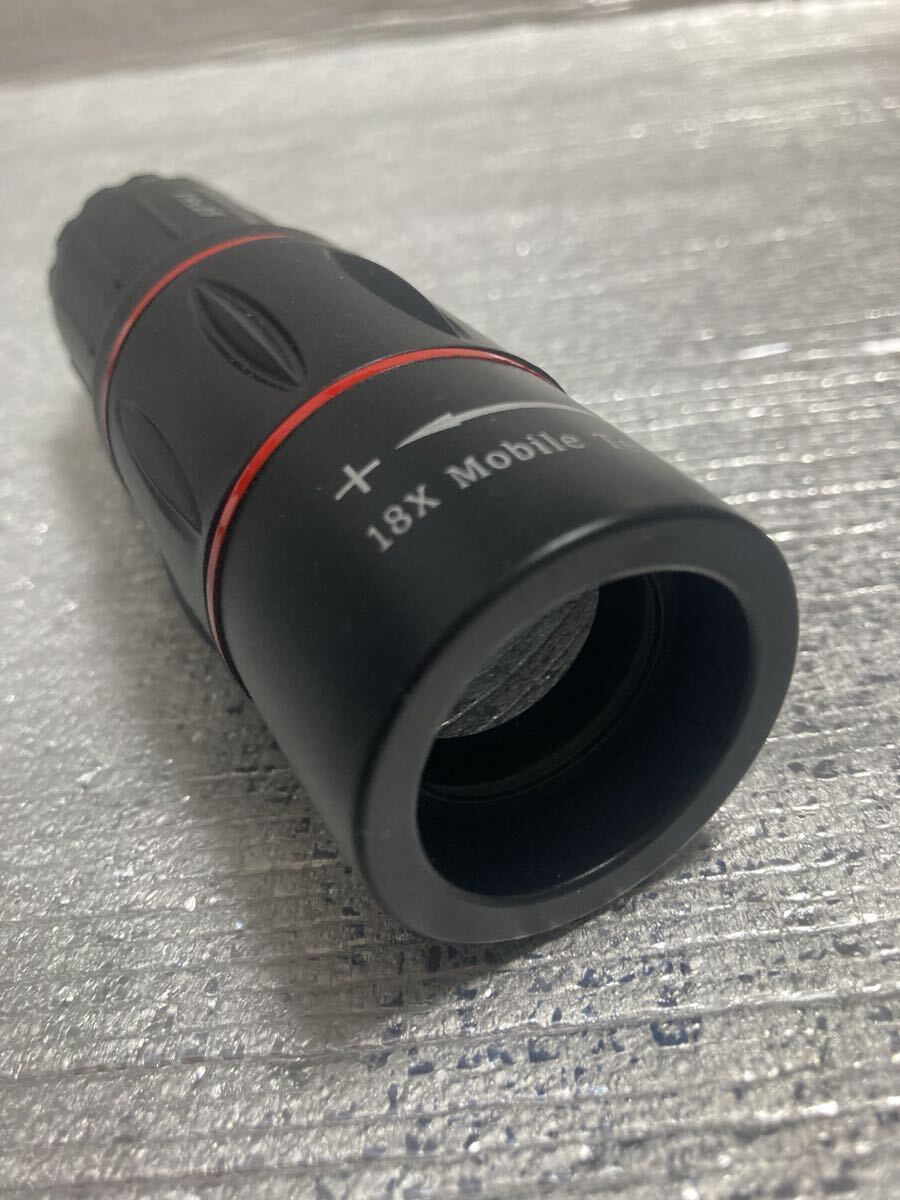 P）APEXEL スマホ望遠レンズ 単眼鏡 望遠鏡【ライブ専用18倍/94g軽量/三腳付屬】コンパクト クリアで鮮明な寫真撮る(T18XZJ)