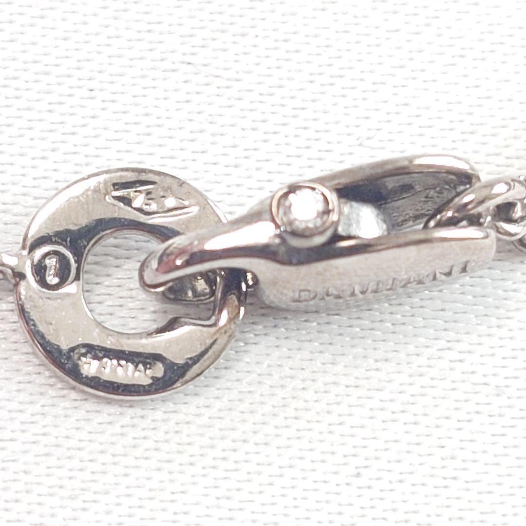 【磨き済】DAMIANI ダミアーニ K18WG ダイヤ ネックレス 6869_画像9