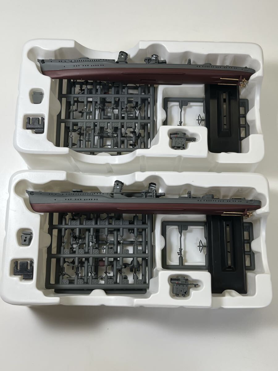 1/700 TAKARA タカラ 世界の艦船 男たちの大和 YAMATO 日本 海軍 駆逐艦 初春型 初霜 ×2 YUKIKAZE 映画 プラモデル 模型_画像2