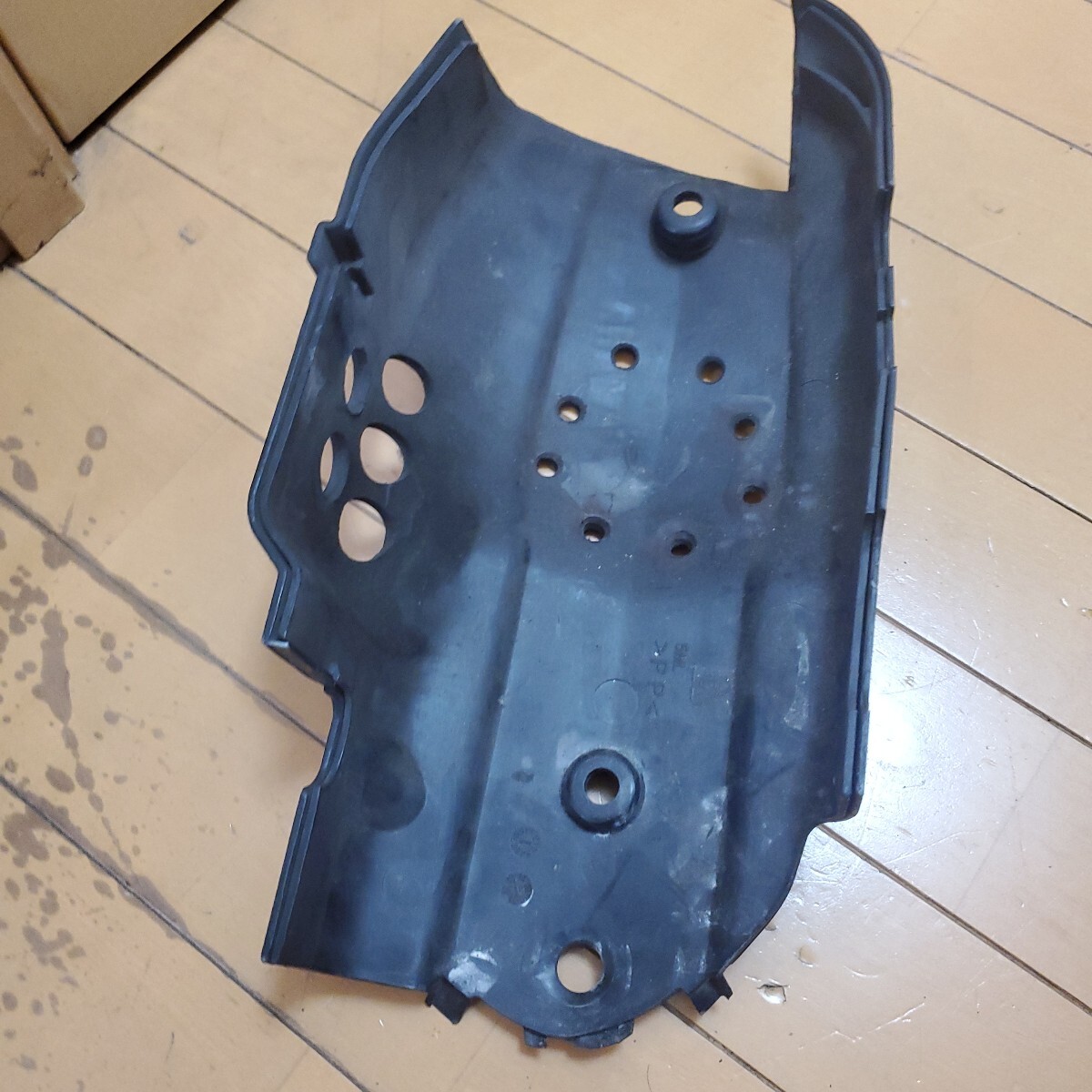 ヤマハ シグナスX カーボン調クランクケースカバー 加工品 SE44J_画像5