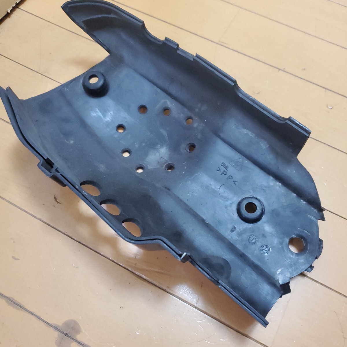 ヤマハ シグナスX カーボン調クランクケースカバー 加工品 SE44J_画像7