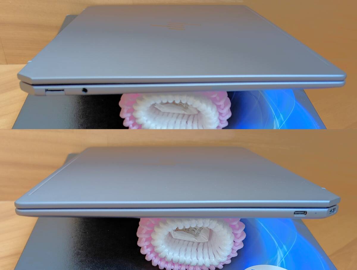 【新品同様:保証付】HP OmniBook Ultra Laptop 14 fd0005AU AMD Ryzen AI 9 365/メモリ 16GB/SSD 1TB/14型/win11/office24 25年1月製_画像4