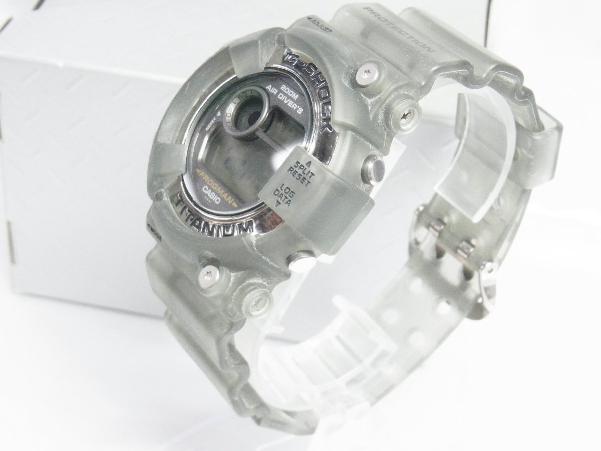 1円～【不動(dòng)】カシオ CASIO G-SHOCK フロッグマン DW-8200 1294 エア?ダイバーズ200ｍ スポーツウォッチ メンズ 腕時(shí)計(jì) クオーツ デジタル