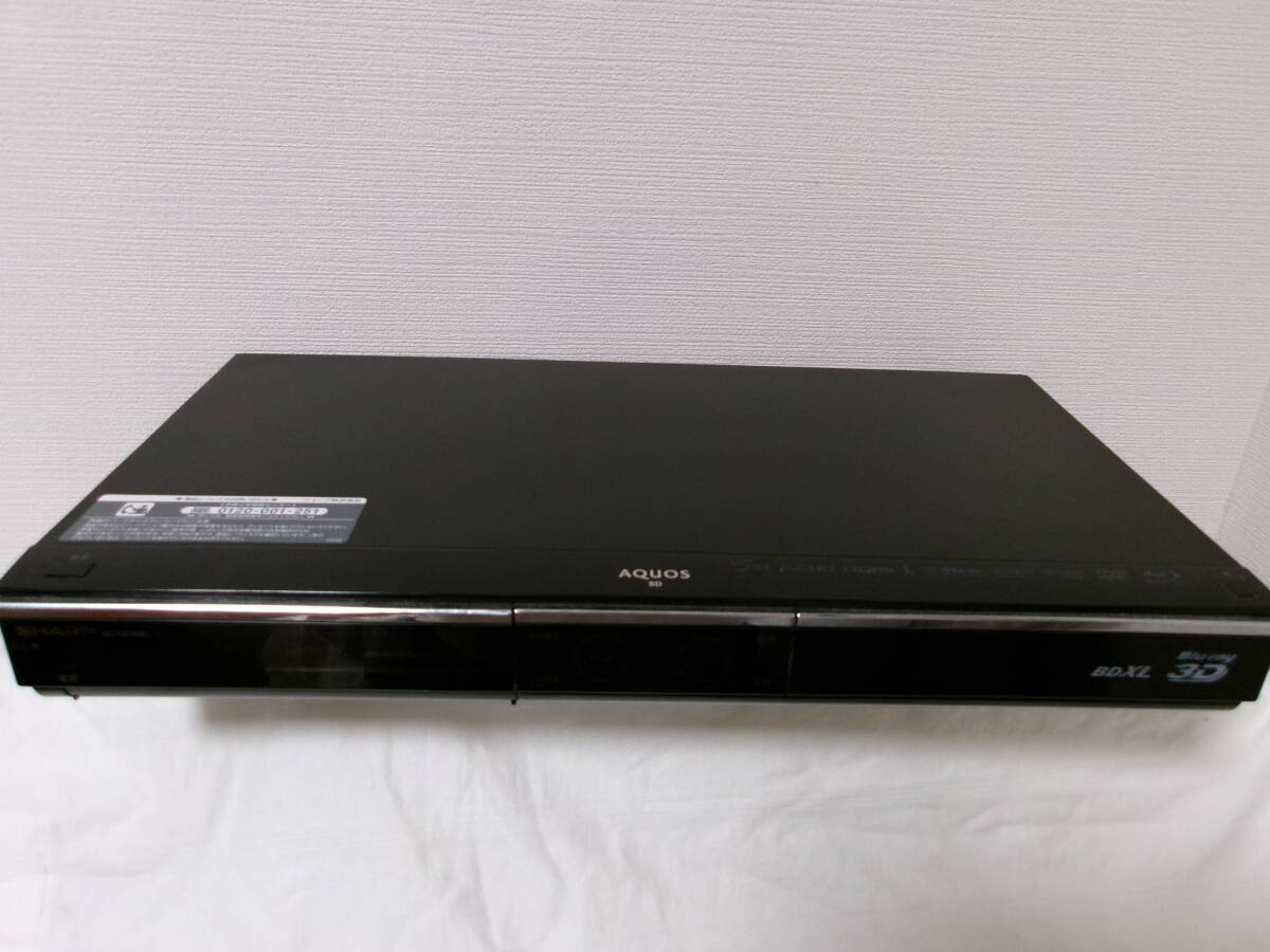 2509-1401◆SHARP シャープ AQUOS アクオス ブルーレイレコーダー BD-HDW80 ジャンク品