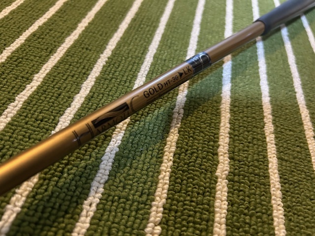 ブリジストン ジャンボ尾崎 L字ロングネックパター HARMOTEC GOLD HT-36 LK 34インチ_画像4