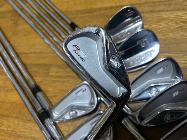 中古 テーラーメイド Taylormade アイアンセット TP FORGED R9 TP FORGED 4I～SW　9本　ダイナミックゴールド