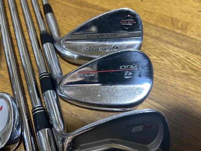 中古 テーラーメイド Taylormade アイアンセット TP FORGED R9 TP FORGED 4I～SW　9本　ダイナミックゴールド