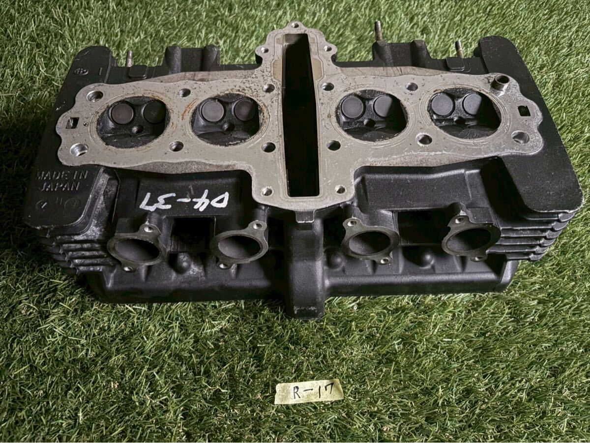 R-17】 ゼファーχ ゼファー400χ シリンダーヘッド ヘッド 排気