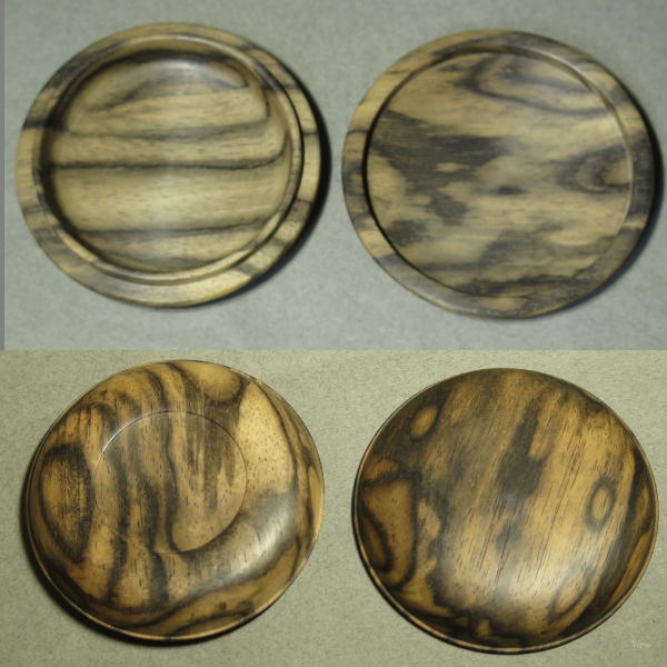 茶道具【 黒柿 香合 】未使用 k0111_画像3