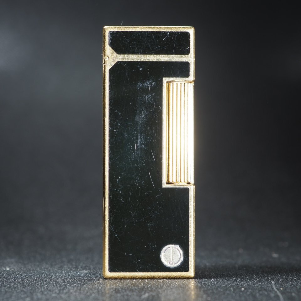 ◆1円～◆ dunhill ダンヒル ローラーガスライター GP 著火◎ ケース USED 喫煙グッツ ライター 「27667」