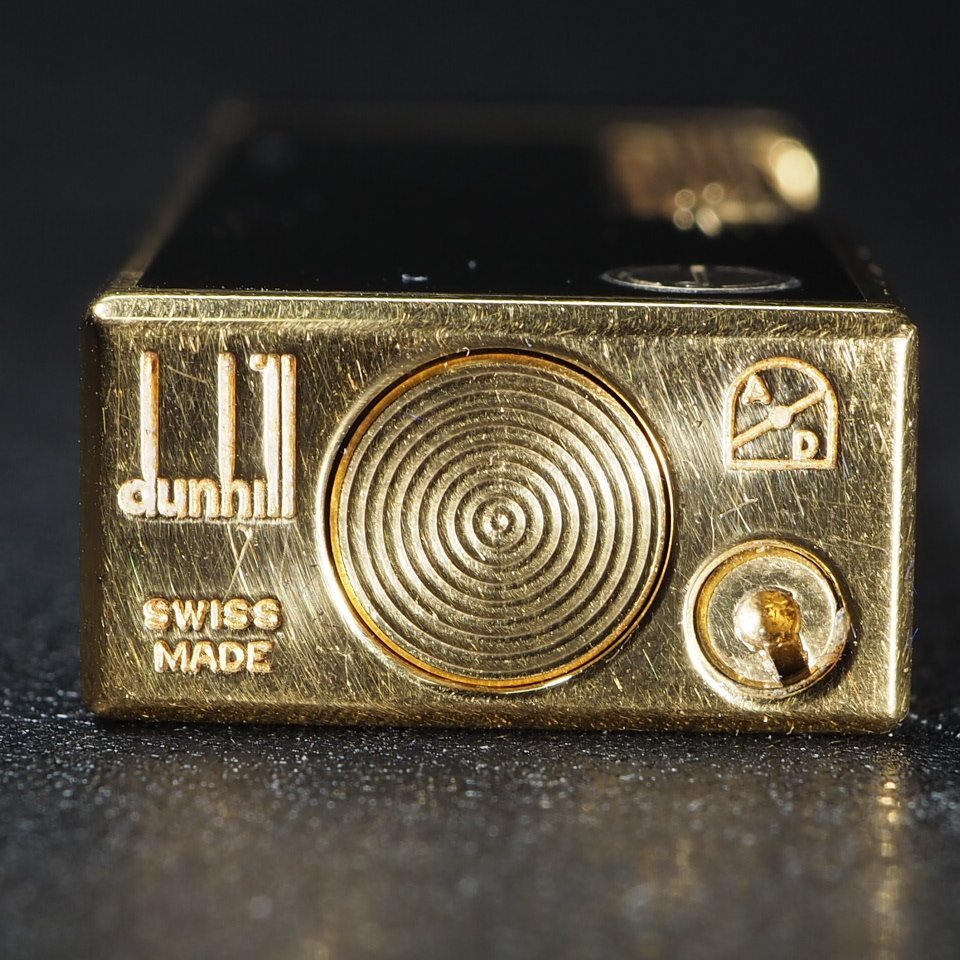 ◆1円～◆ dunhill ダンヒル ローラーガスライター GP 著火◎ ケース USED 喫煙グッツ ライター 「27667」