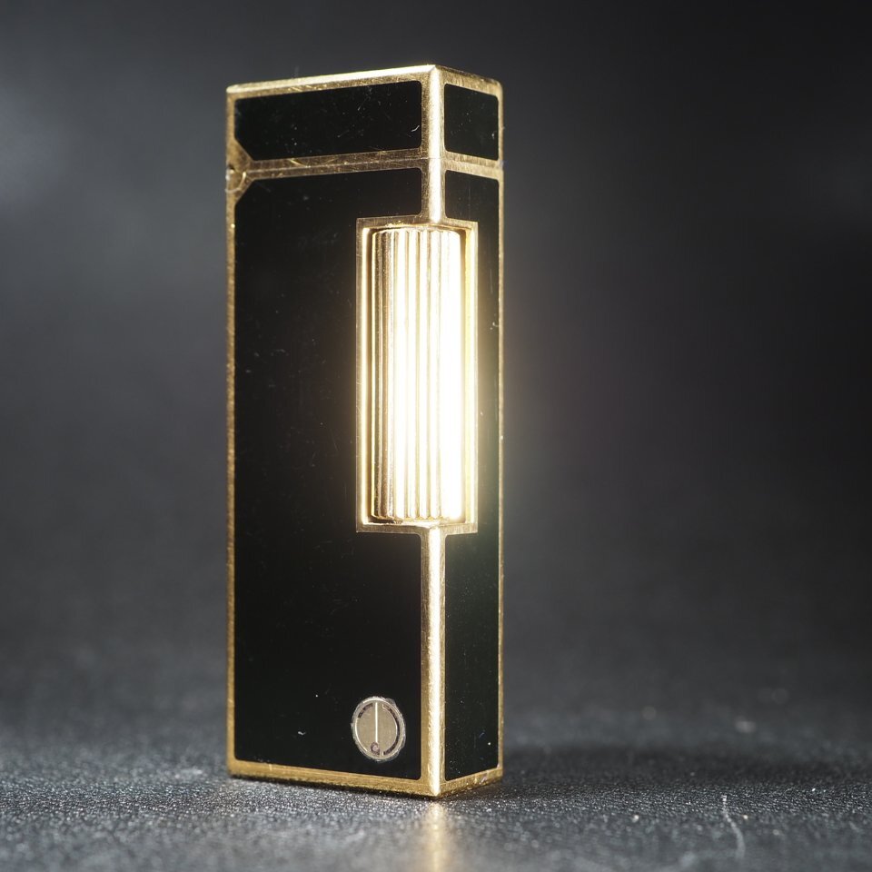 ◆1円～◆ dunhill ダンヒル ローラーガスライター GP 著火◎ ケース USED 喫煙グッツ ライター 「27667」