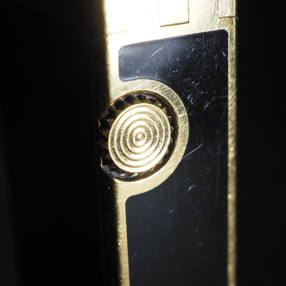 ◆1円～◆ dunhill ダンヒル ローラーガスライター GP 著火◎ ケース USED 喫煙グッツ ライター 「27667」