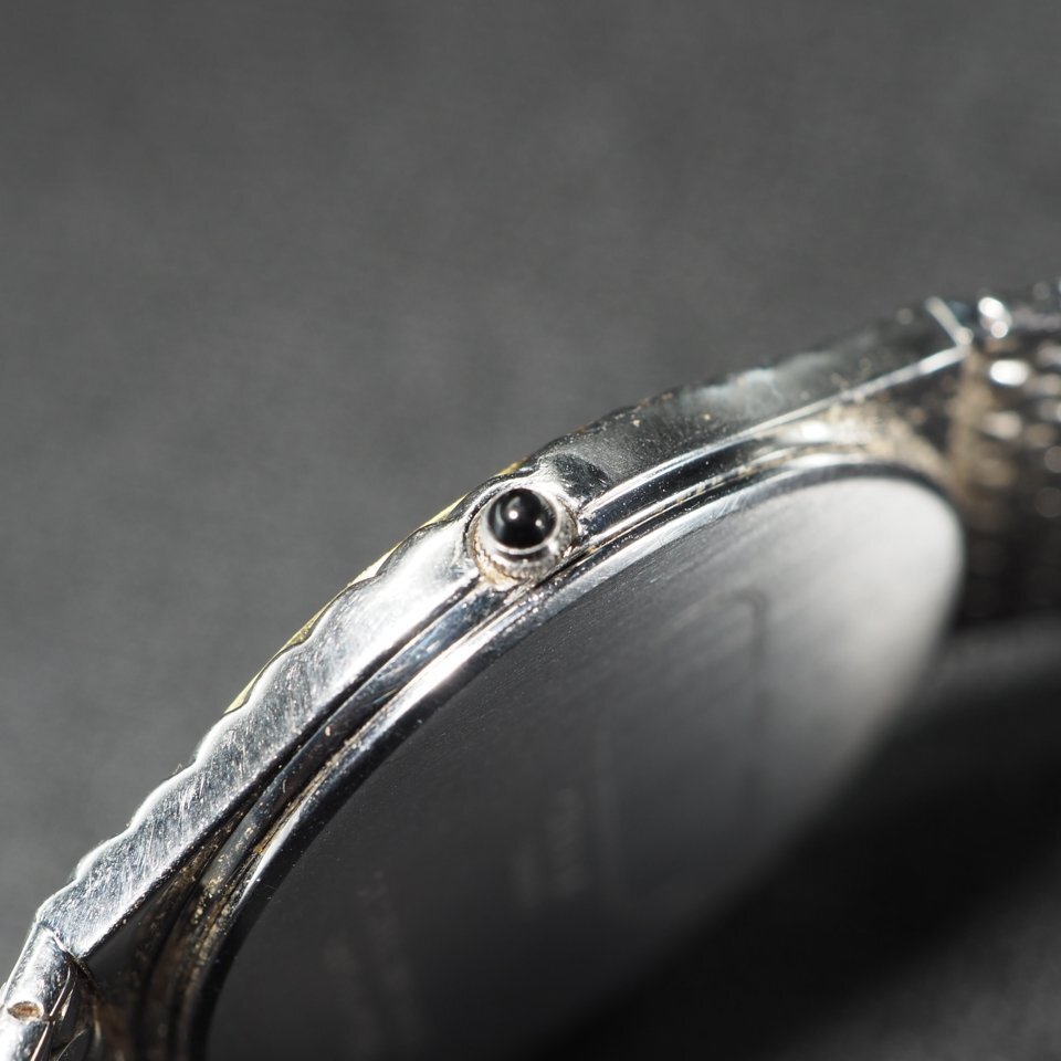 ◆即決あり◆ SEIKO CREDOR セイコー クレドール YG/SS GCAD005 8N70-6140 サードニクス 天然石 文字盤 Dベゼル 「27721」_画像9