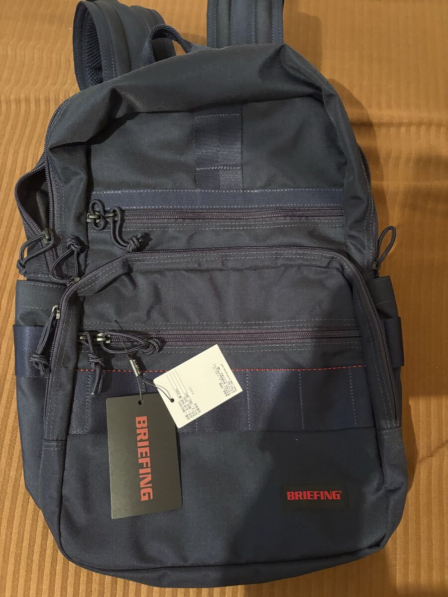 ブリーフィング BRIEFING SLIM PACK MW GENII BRA233P21 PC収納可能 13インチ対応 正規品ネイビー 使用2回程度 51,700の品_画像1