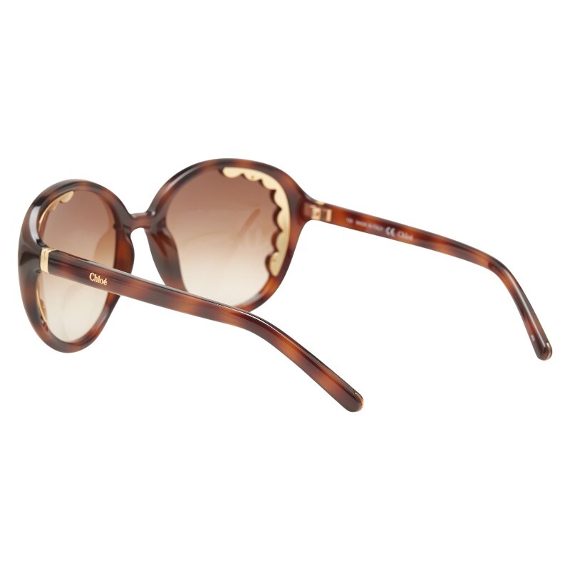 クロエ サングラス CE652S ブラウン プラスチック レディース Chloe 【中古】_画像2