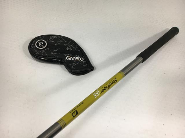 返品OK 中古 GINNICO(ジニコ) アイアン ユーティリティ シルバー U SteelFiber j88 22 S_画像3