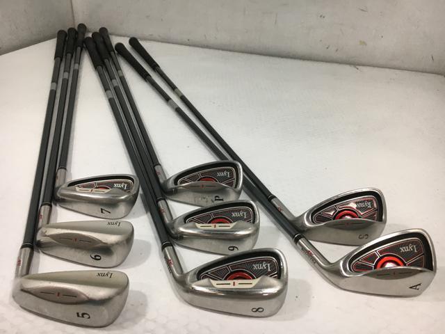 返品OK 中古 (8本)プレデター SF アイアン 5～9.P.A.S オリジナルカーボン 選択なし R_画像2