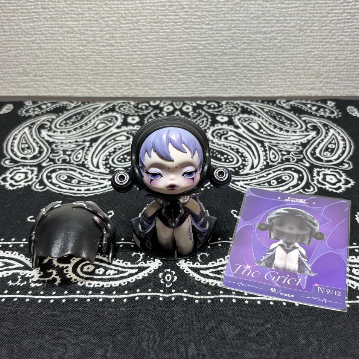SKULLPANDA The Sound 「The Grief」 シリーズ スカルパンダ ザ サウンド フィギュア_画像5