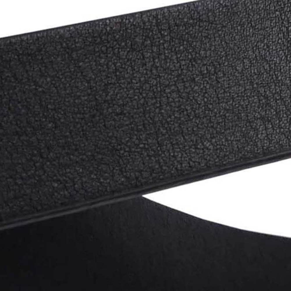 エンポリオアルマーニ レザーベルト Y4S518-Y164J-80001 サイズ：90ｃｍ スリムサイズ ガンメタルブラック_画像4