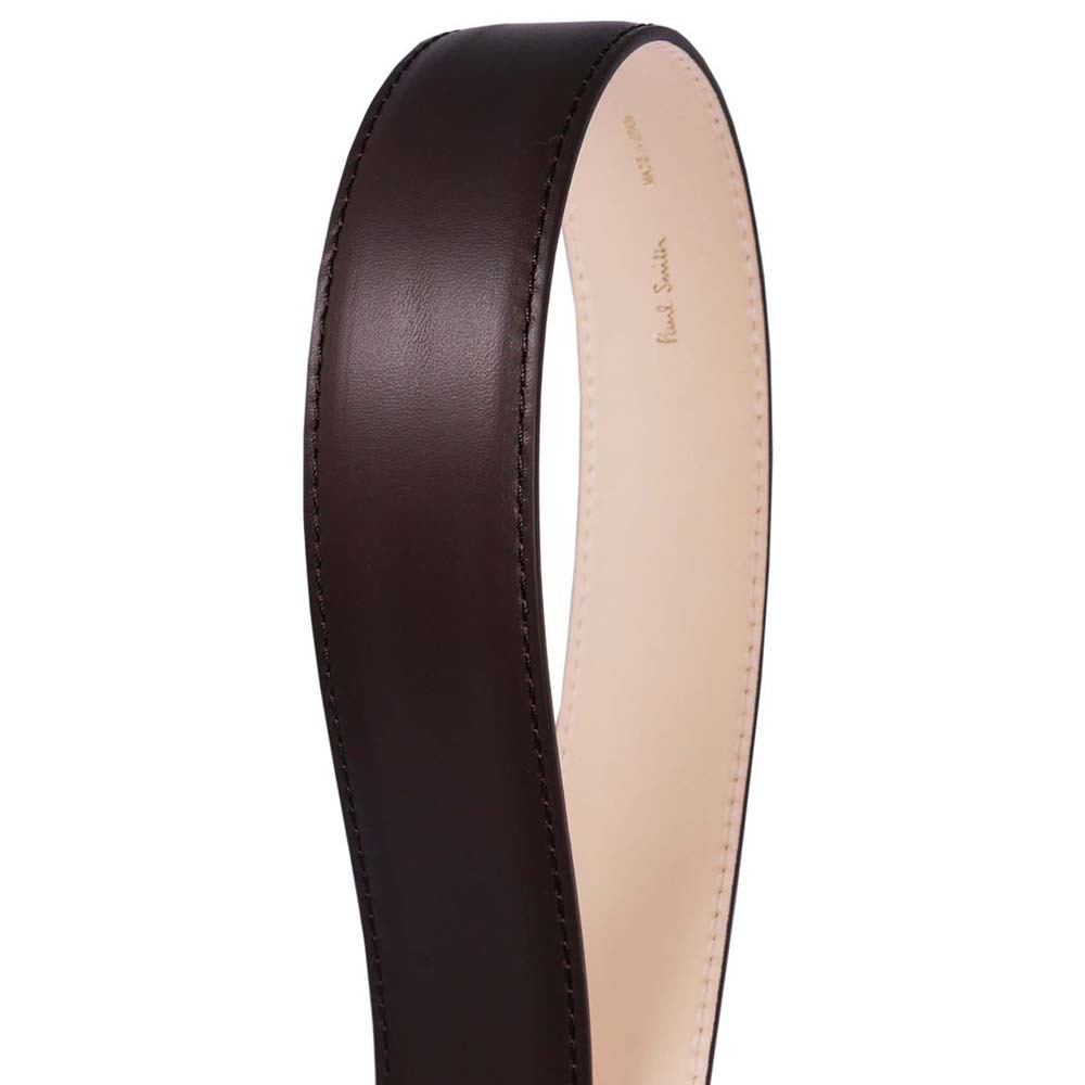 PAUL SMITH ポールスミス ベルト FW22 M1A-4950-BMULKE CHOCOLATE サイズ:84cm_画像4