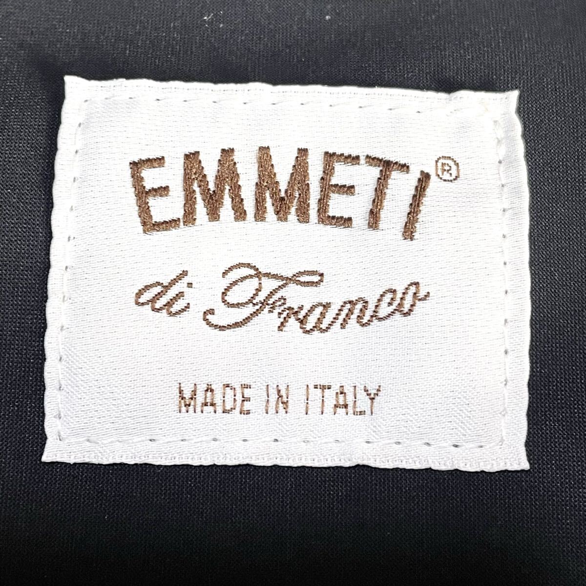 エンメティ　EMMETI レザージャケット　ブラック　メンズ　44サイズ　ライダース　黒　メンズ　シングル_画像3