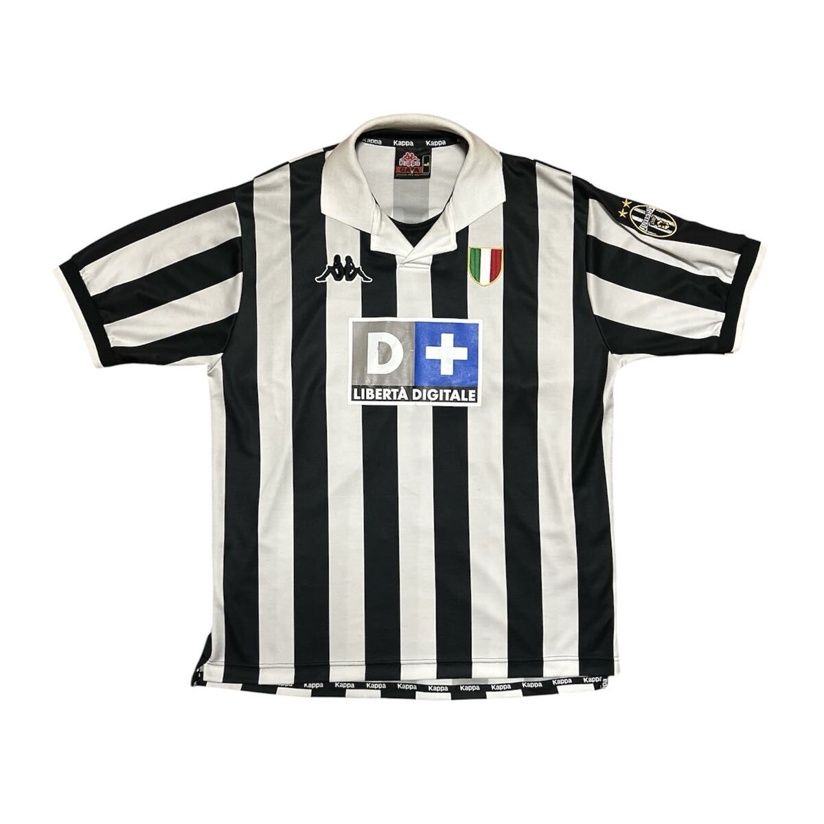 正規(guī)品 KAPPA 98-99 ユヴェントス ユニフォーム #21 ジダン フルバッチ ユーベ ルーマニア制 